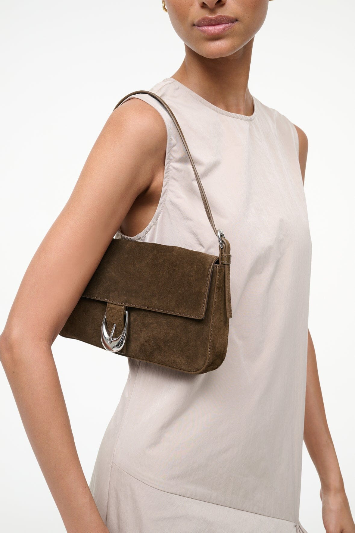 STAUD HARLOW BAG TRUFFLE - 6