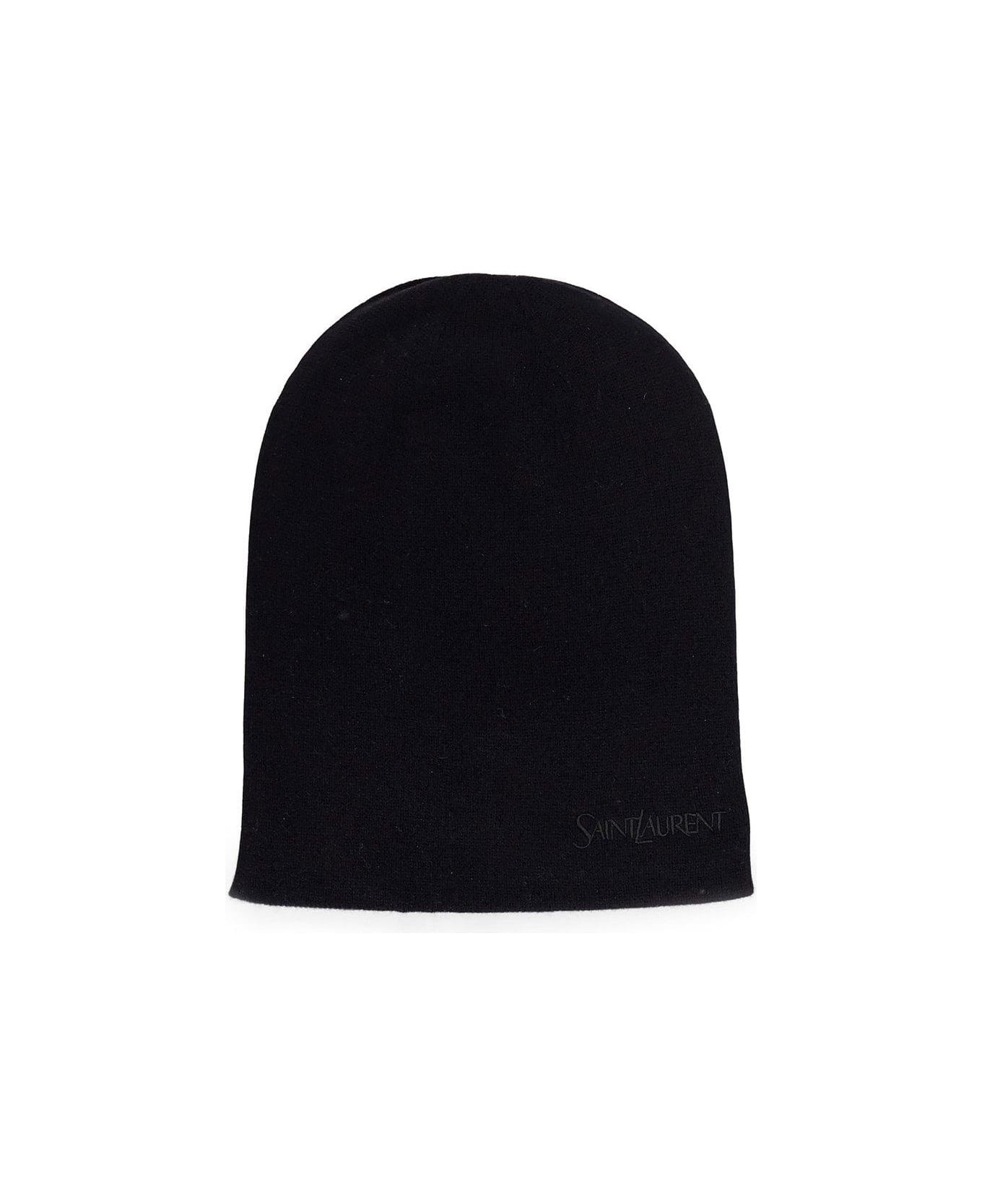Logo Embroidered Beanie - 1