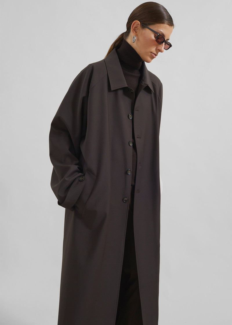 Shay Trench Coat - Brown 10
