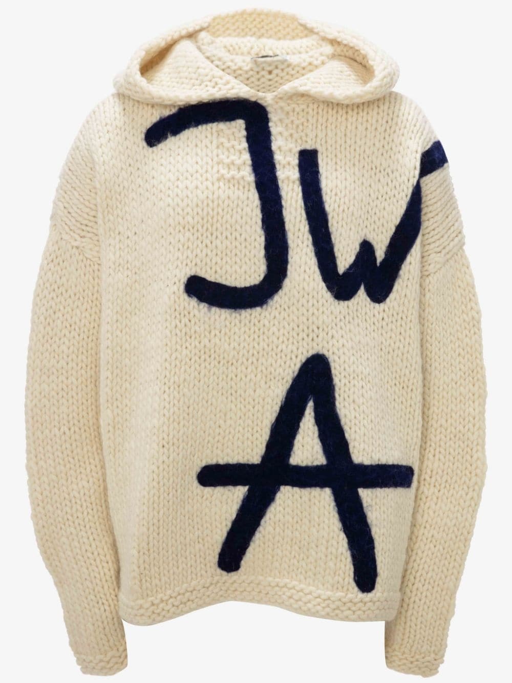 HANDKNIT JWA CHUNKY HOODIE - 1