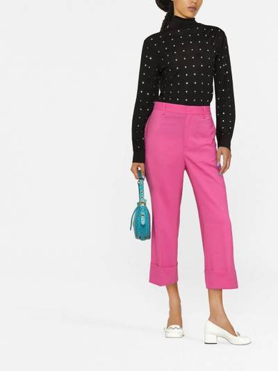 DSQUARED2 cropped tailored trousers outlook