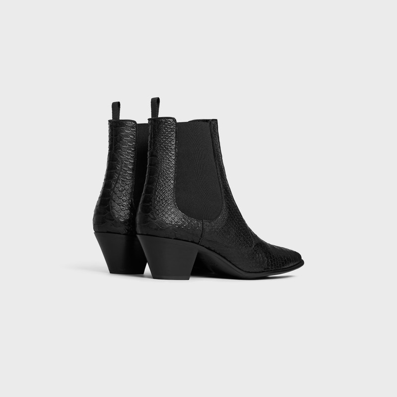 CELINE CELINE HECTOR CHELSEA BOOT in PYTHON STAMPED CALFSKIN outlook