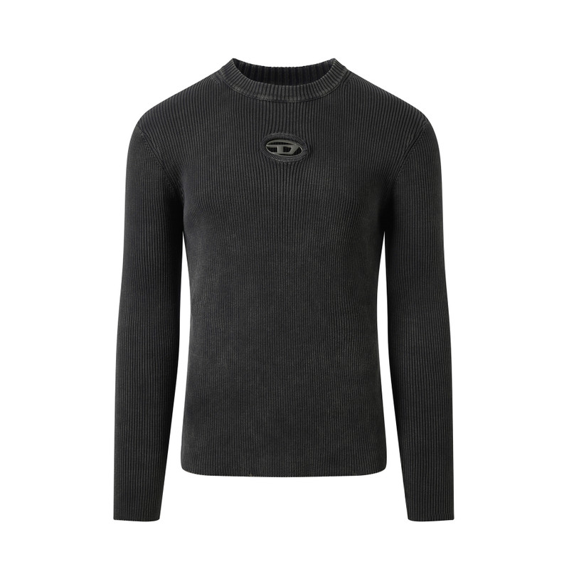 Diesel K-Darin Sweater in Black outlook