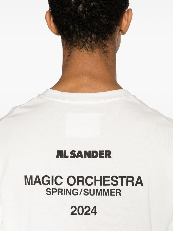 JIL SANDER Men Graphic Print T-Shirt - 4