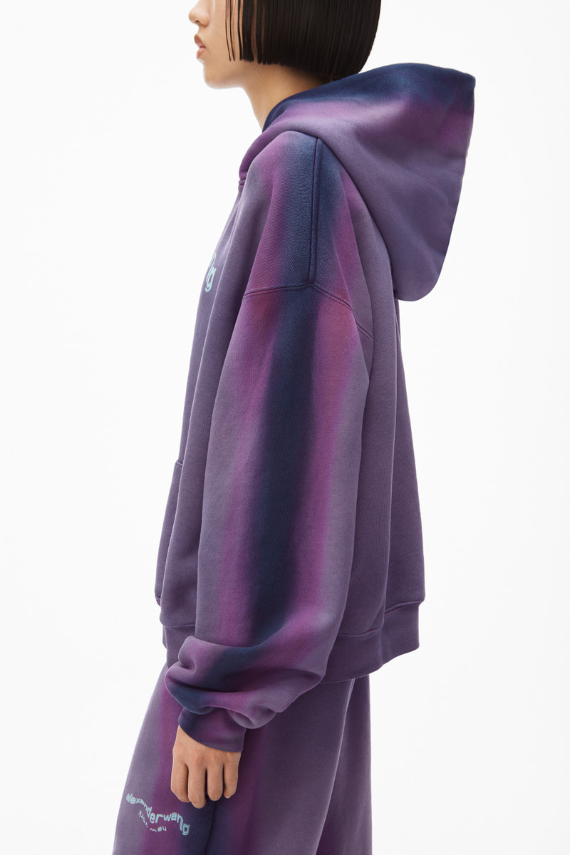 LONG-SLEEVE HOODIE IN GARMENT DYED TERRY 3