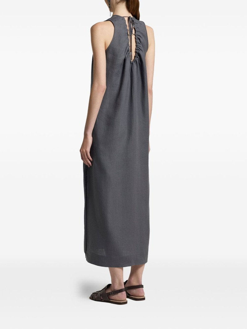 V-neck asymmetric dress 3