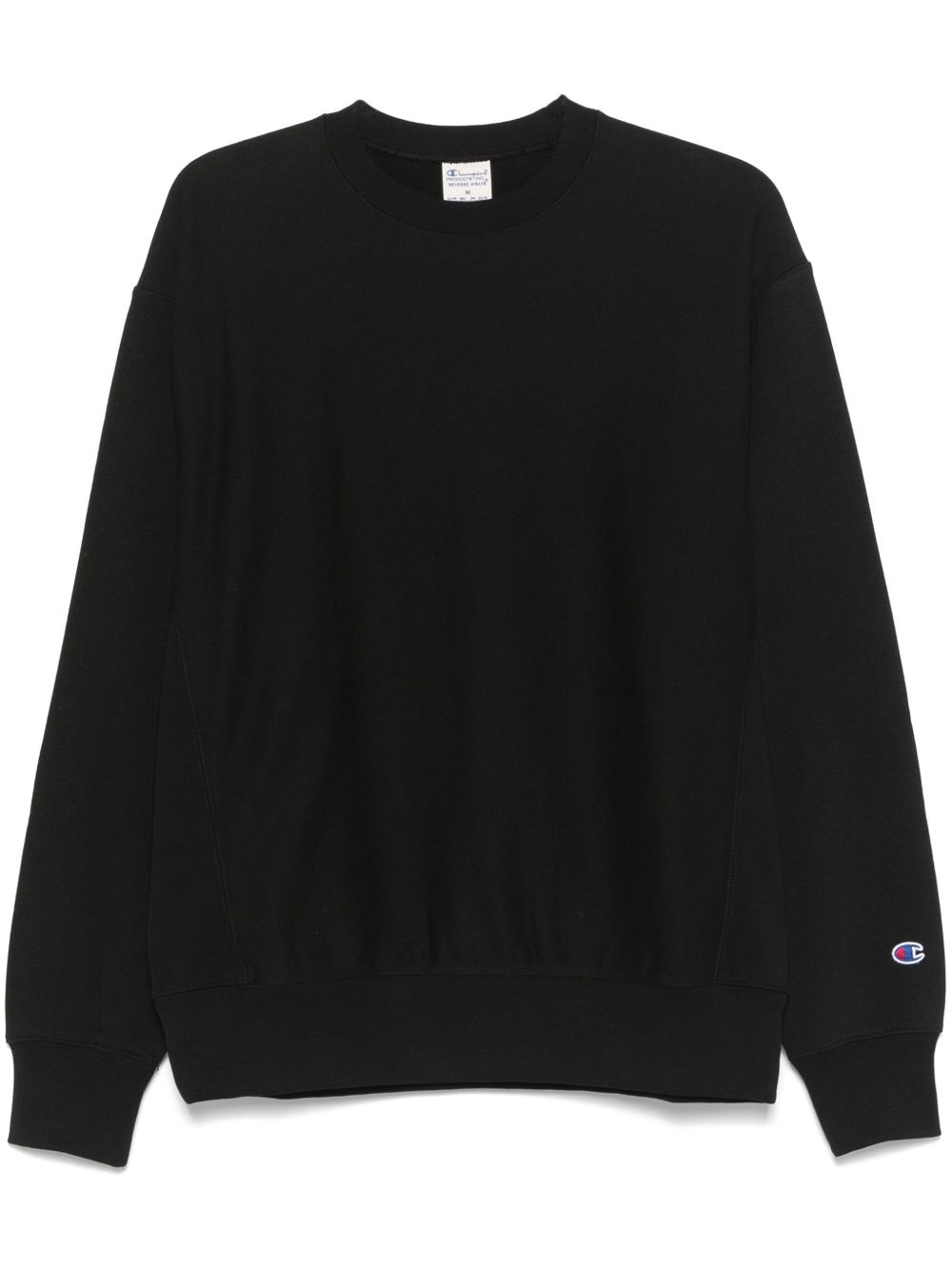 logo-patch sweatshirt - 1