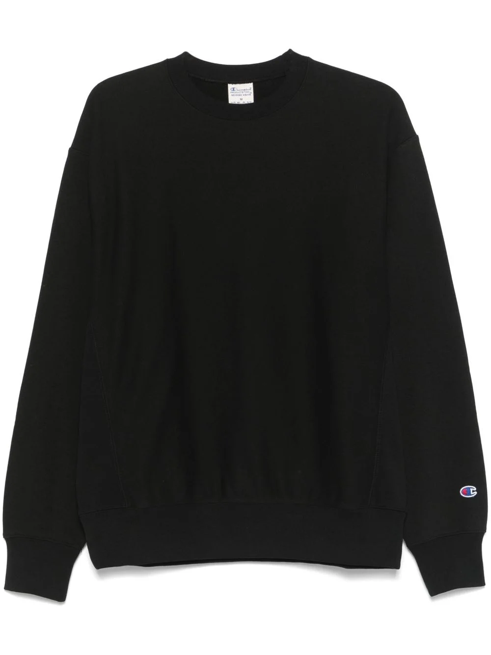 logo-patch sweatshirt - 1