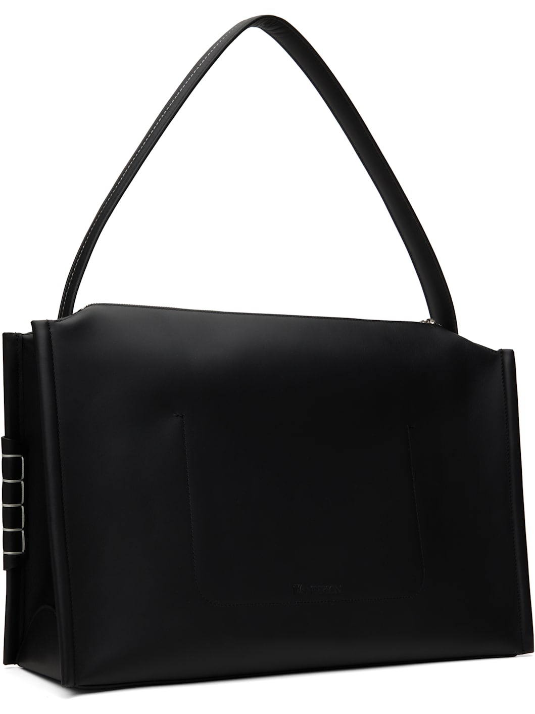 Black Large Loafer Bag - 3