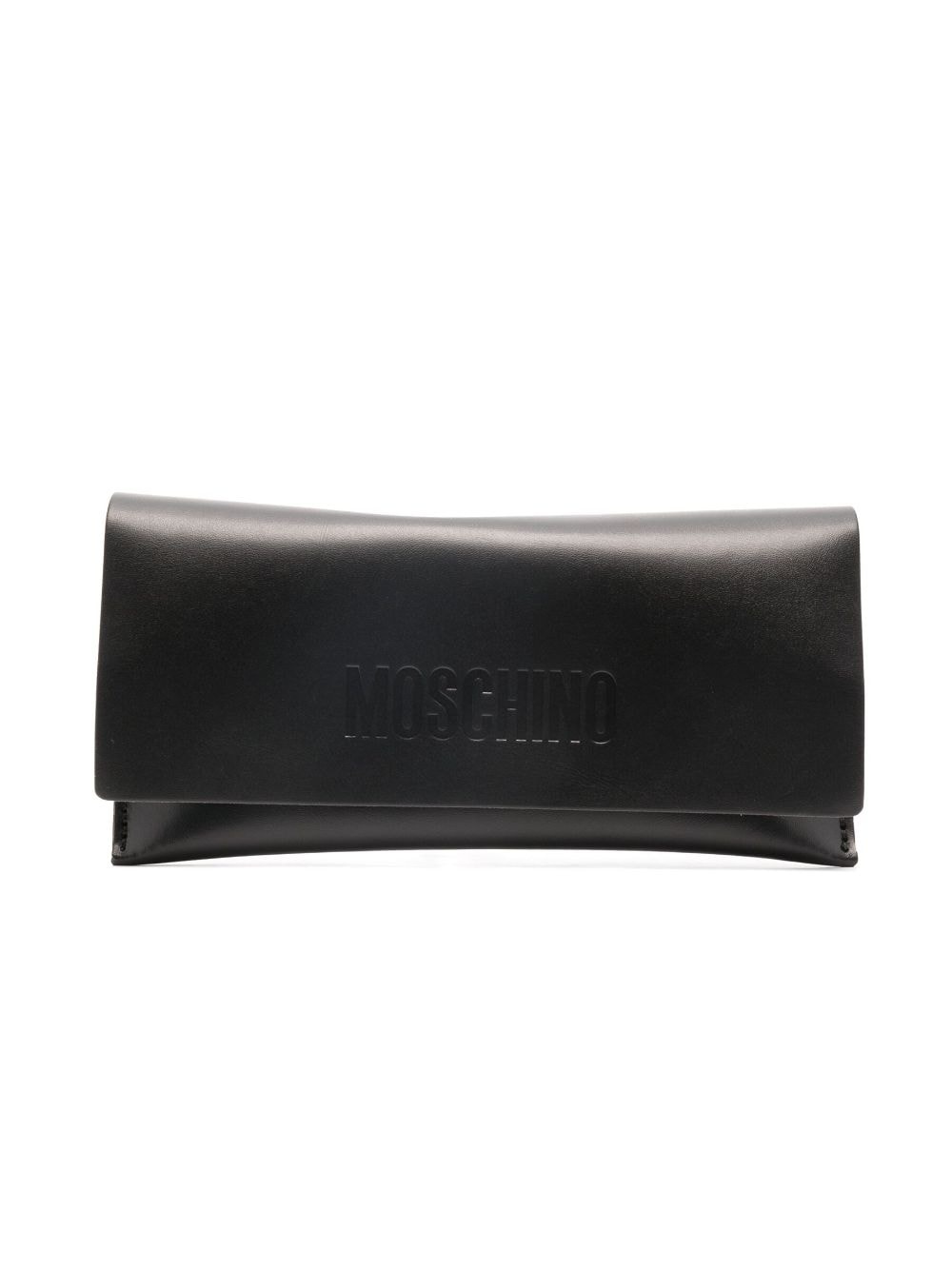 logo-lettering rectangle-frame sunglasses - 4