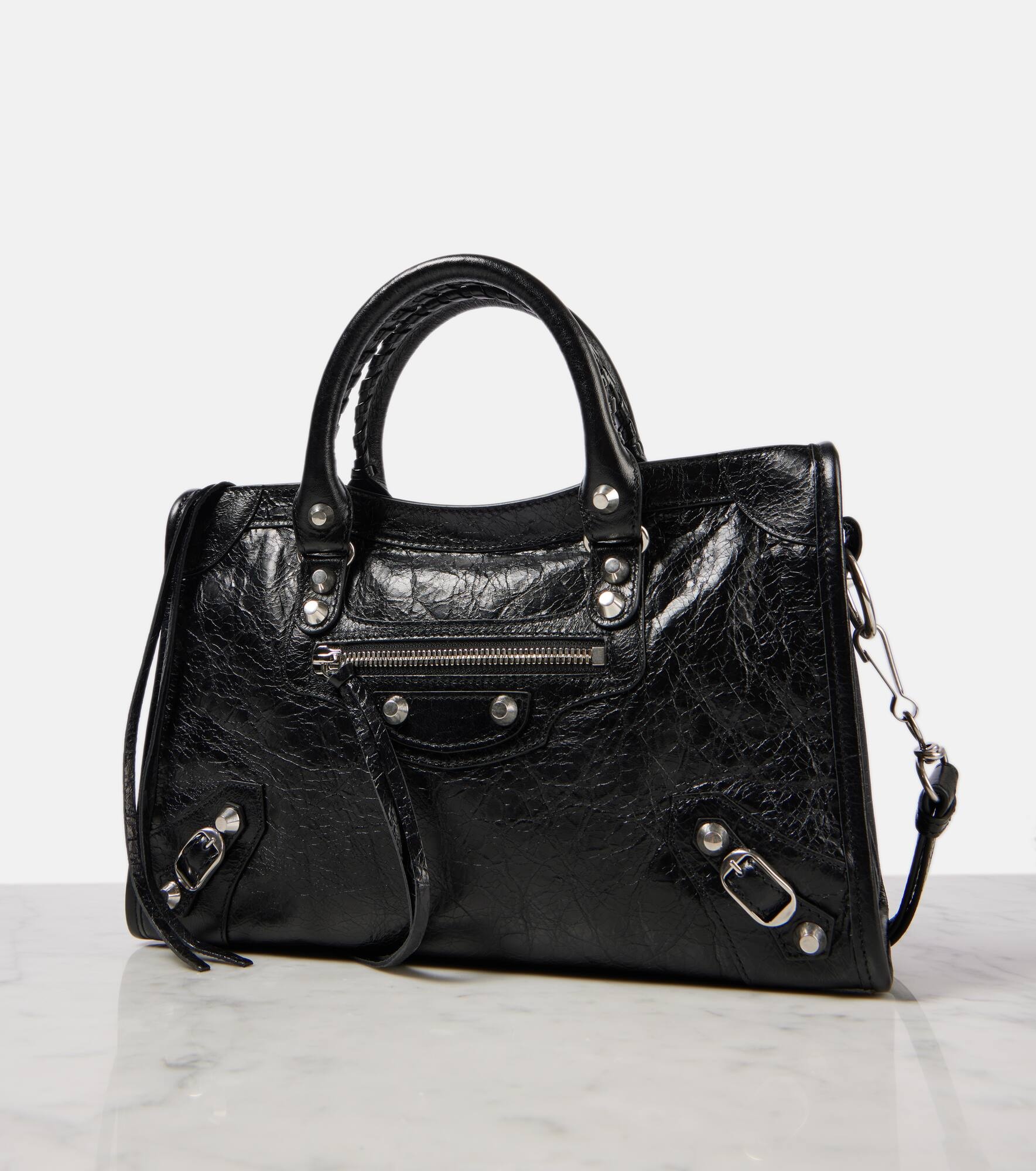 Le City Small leather tote bag - 6