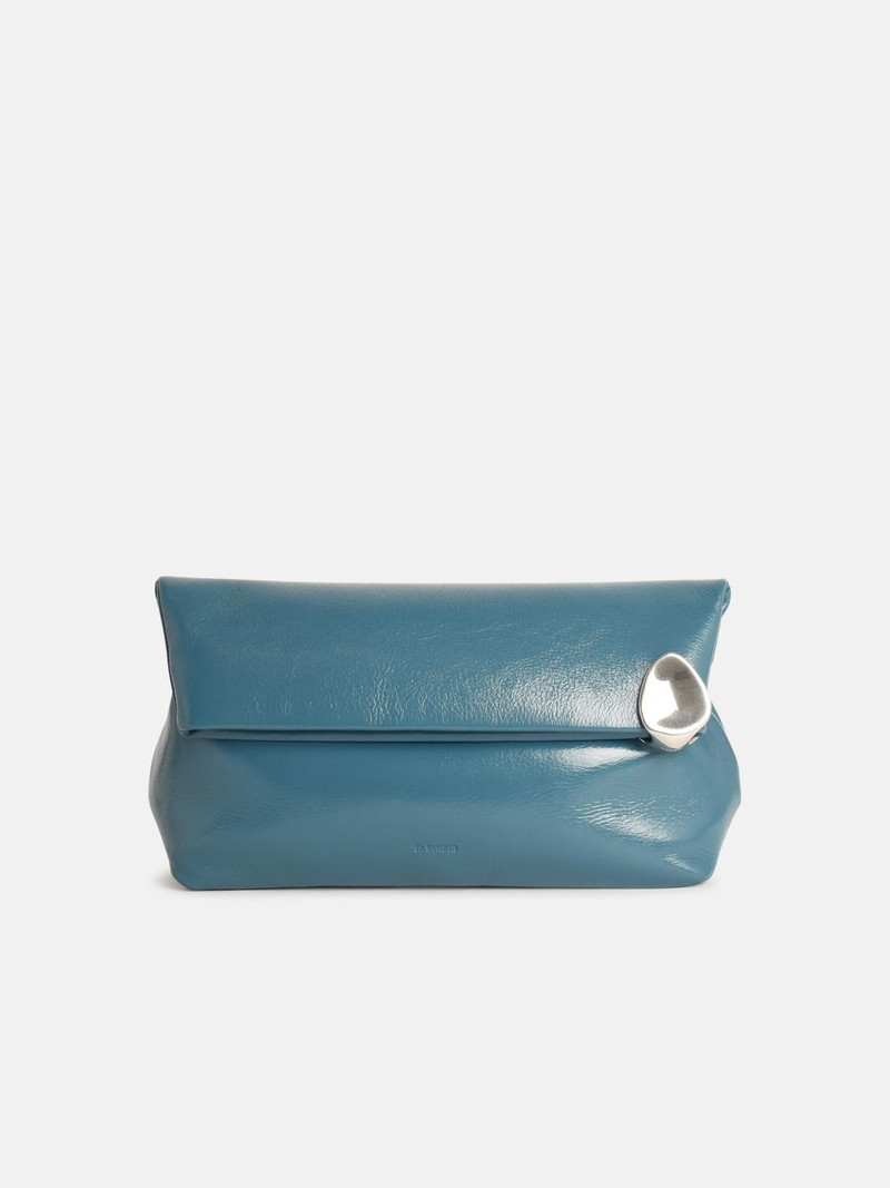'JEWEL' 'OCEAN' LEATHER CLUTCH 1