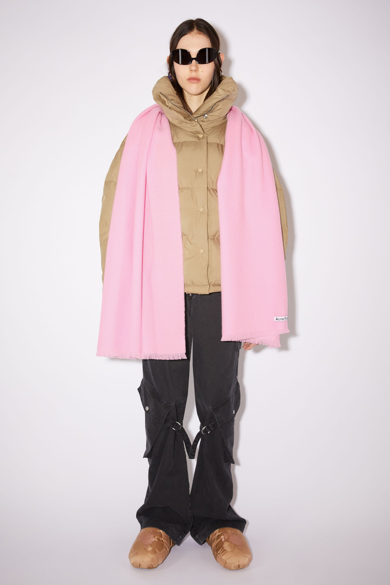 Acne Studios Wool scarf - Pale Pink outlook