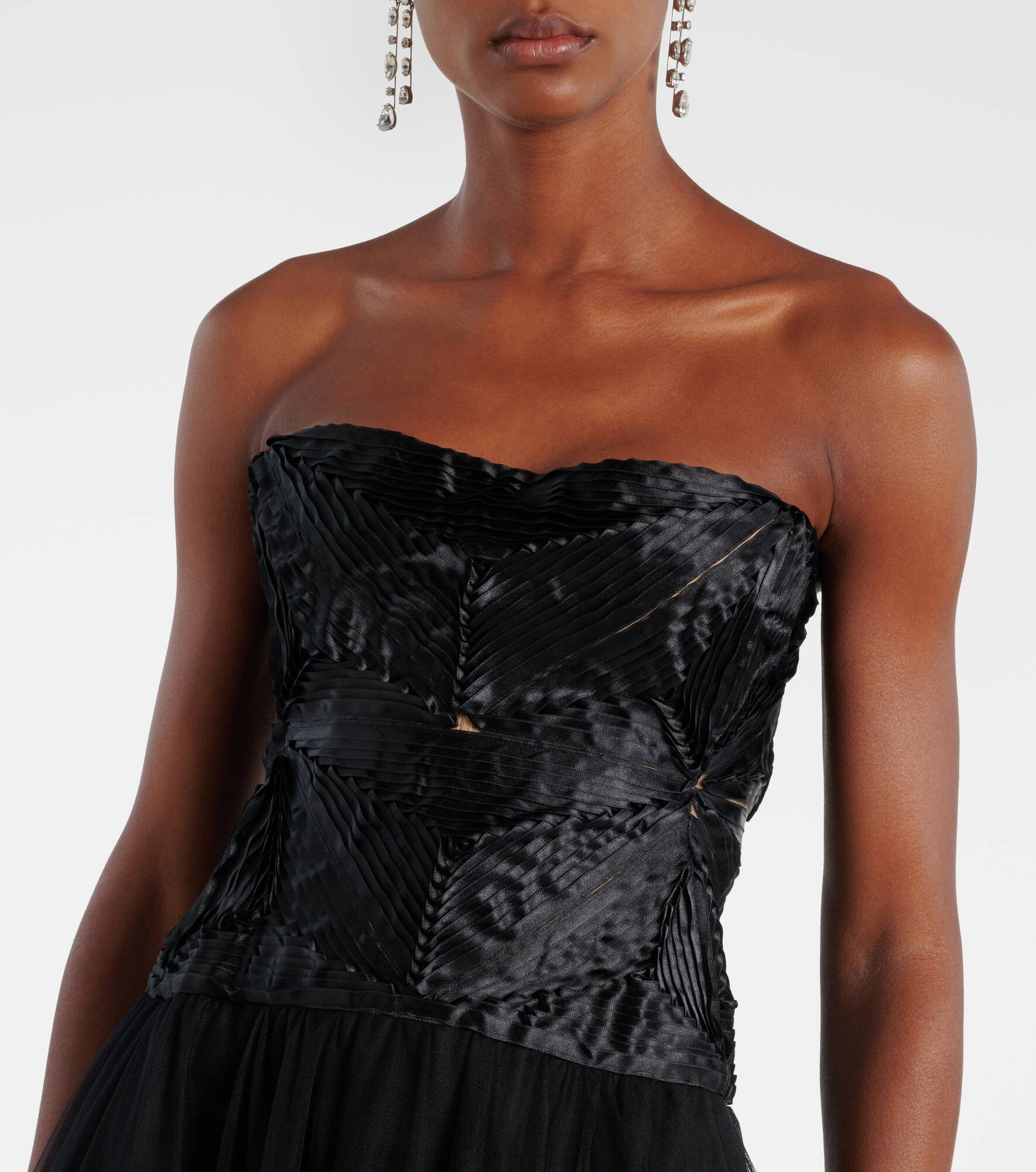 Tulle bustier gown - 4
