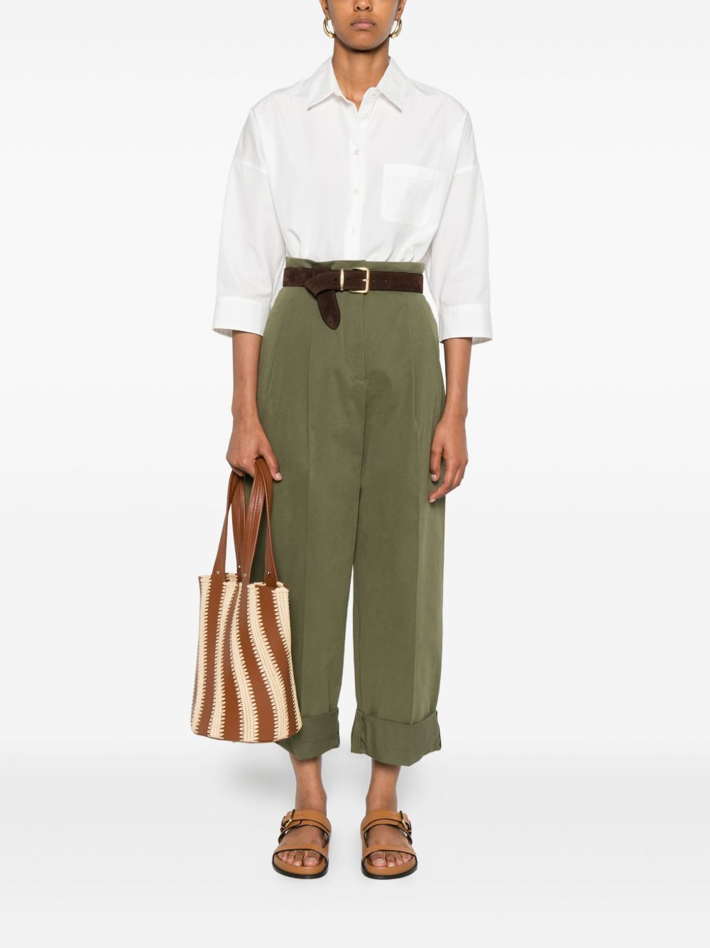 pleated trousers - 2