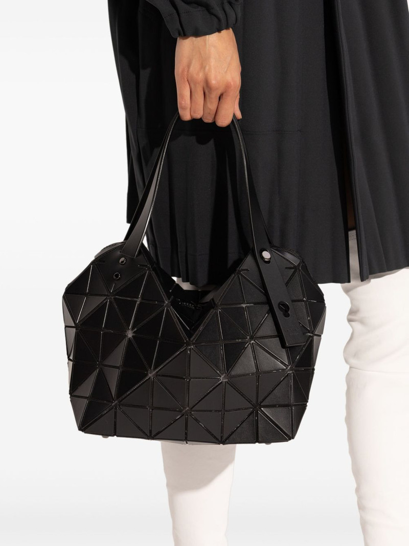 BAO BAO ISSEY MIYAKE Boston geometric-pattern tote bag outlook