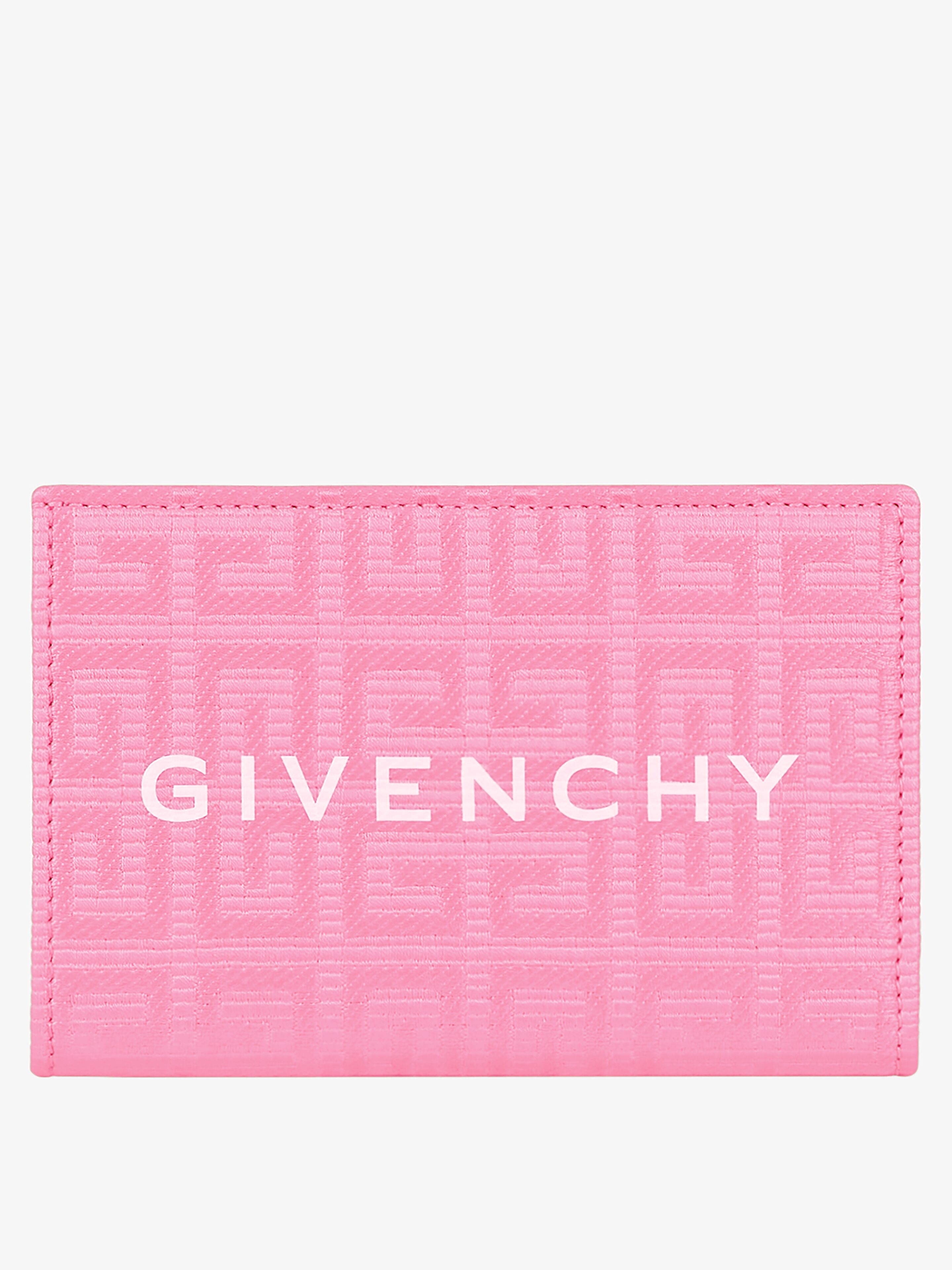 GIV CUT BIFOLD WALLET IN 4G COATED CANVAS AND LEATHER - 5