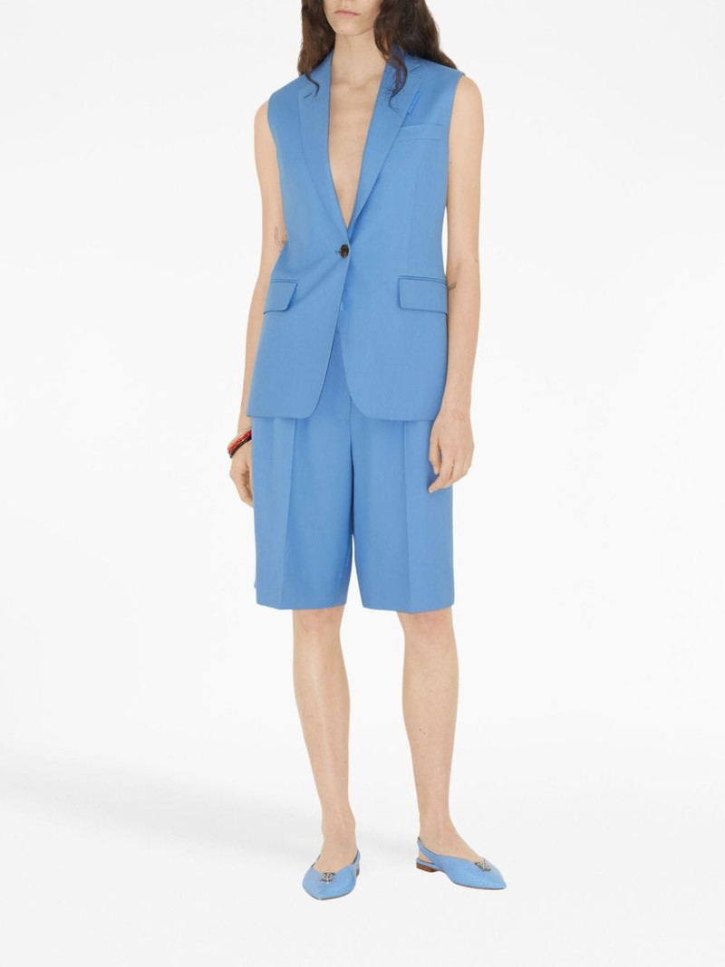 Burberry short wool tailored shorts outlook