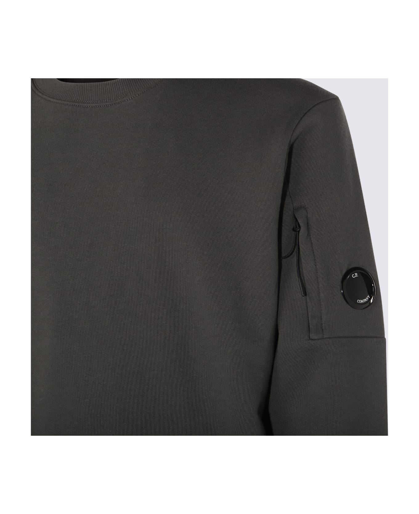 Dark Grey Cotton Sweatshirt - 3