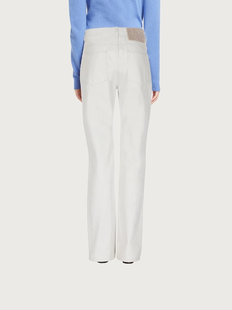 DENIM 5 POCKET TROUSERS - 3