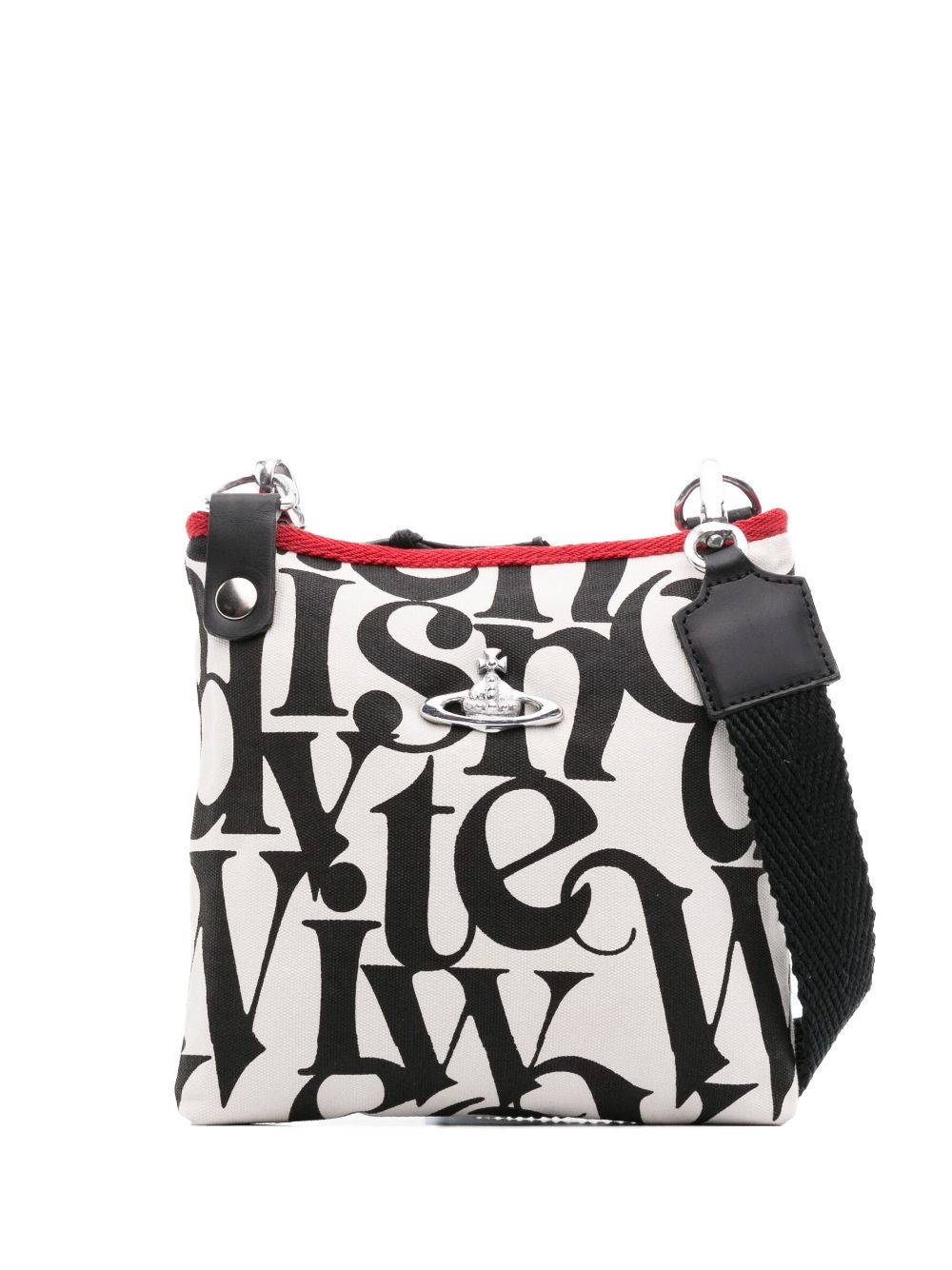 Jones logo-print cross body bag - 1