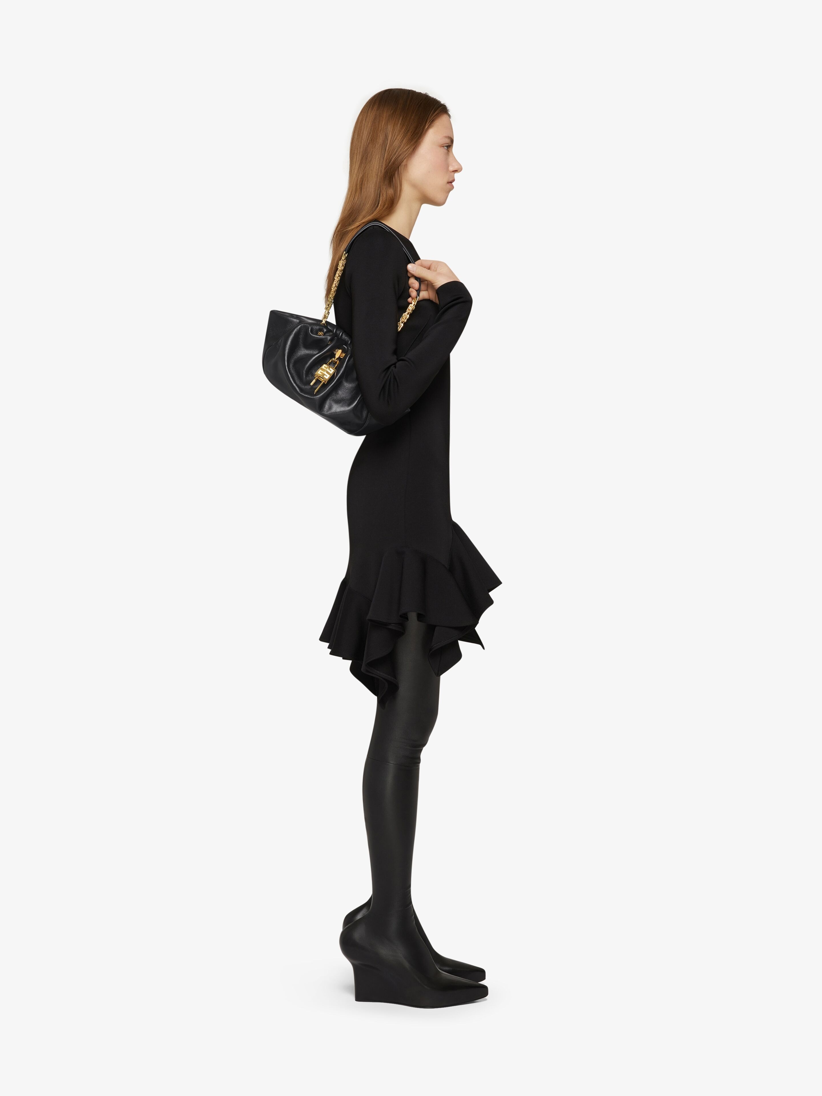 SMALL KENNY BAG IN SMOOTH LEATHER - 2