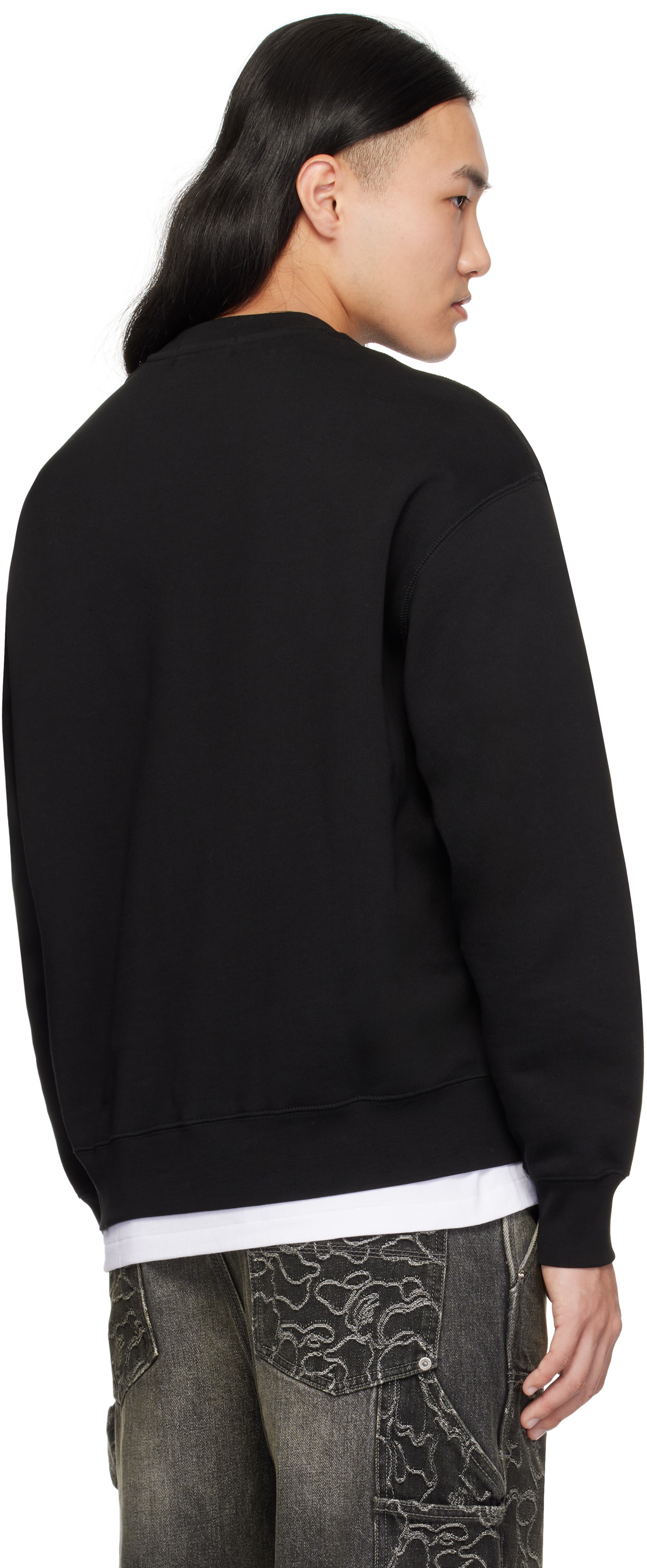 Black ABC Camo Ape Head Sweatshirt - 3