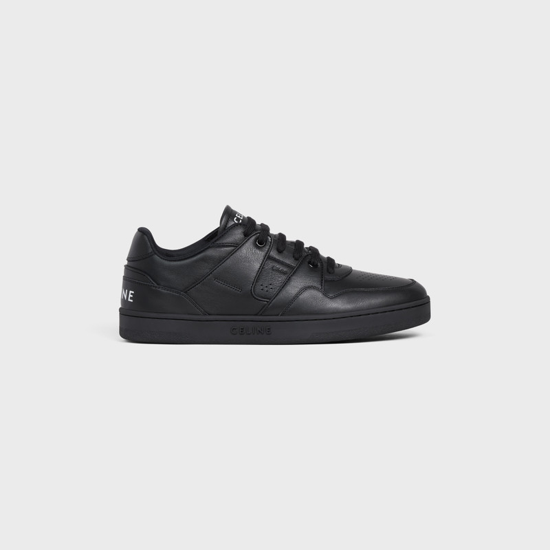 CT-04 CELINE TRAINER LOW LACE-UP SNEAKER in CALFSKIN 1