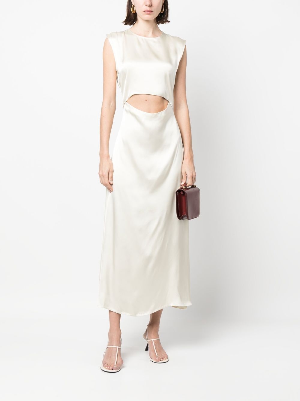 Copan satin midi dress - 2