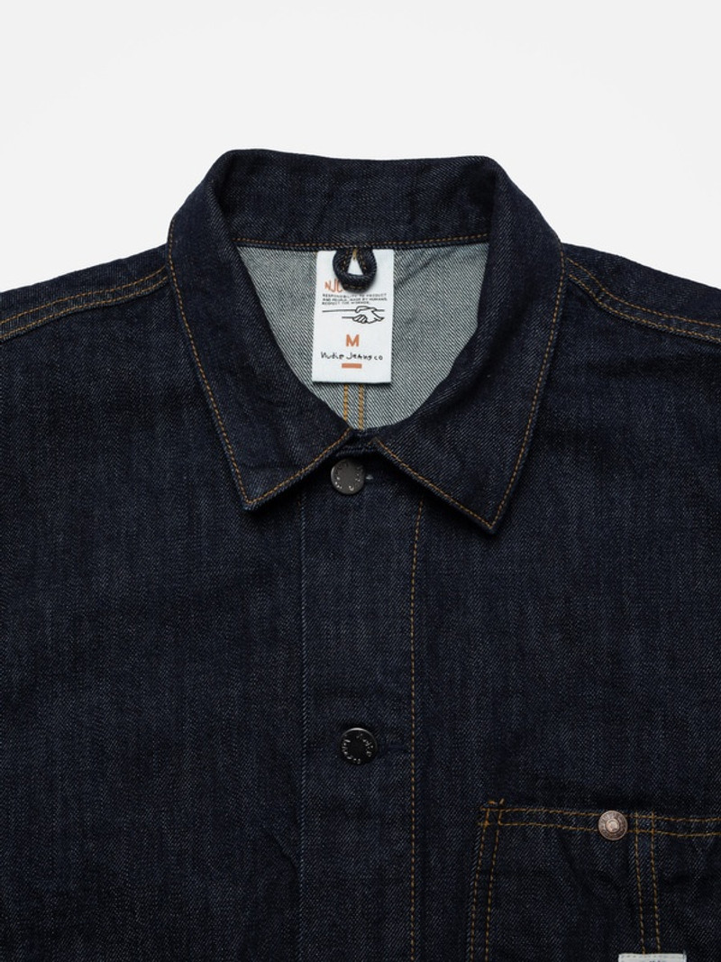 Howie Chore Jacket One Wash Blue 4