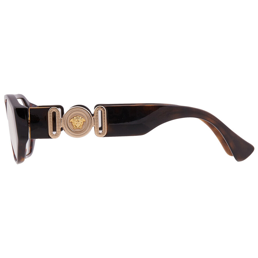 Versace Demo Geometric Men's Eyeglasses VE3320U 108 56 - 4