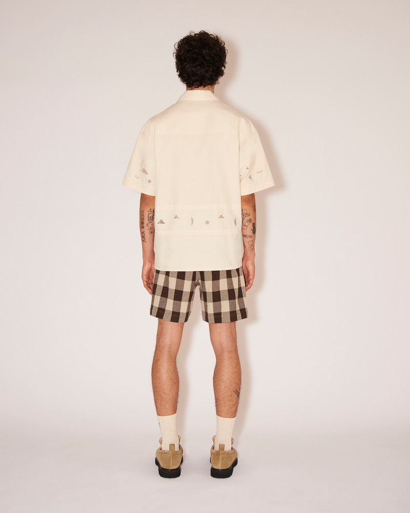 SEAN - Padded suede loafers - Sand 6