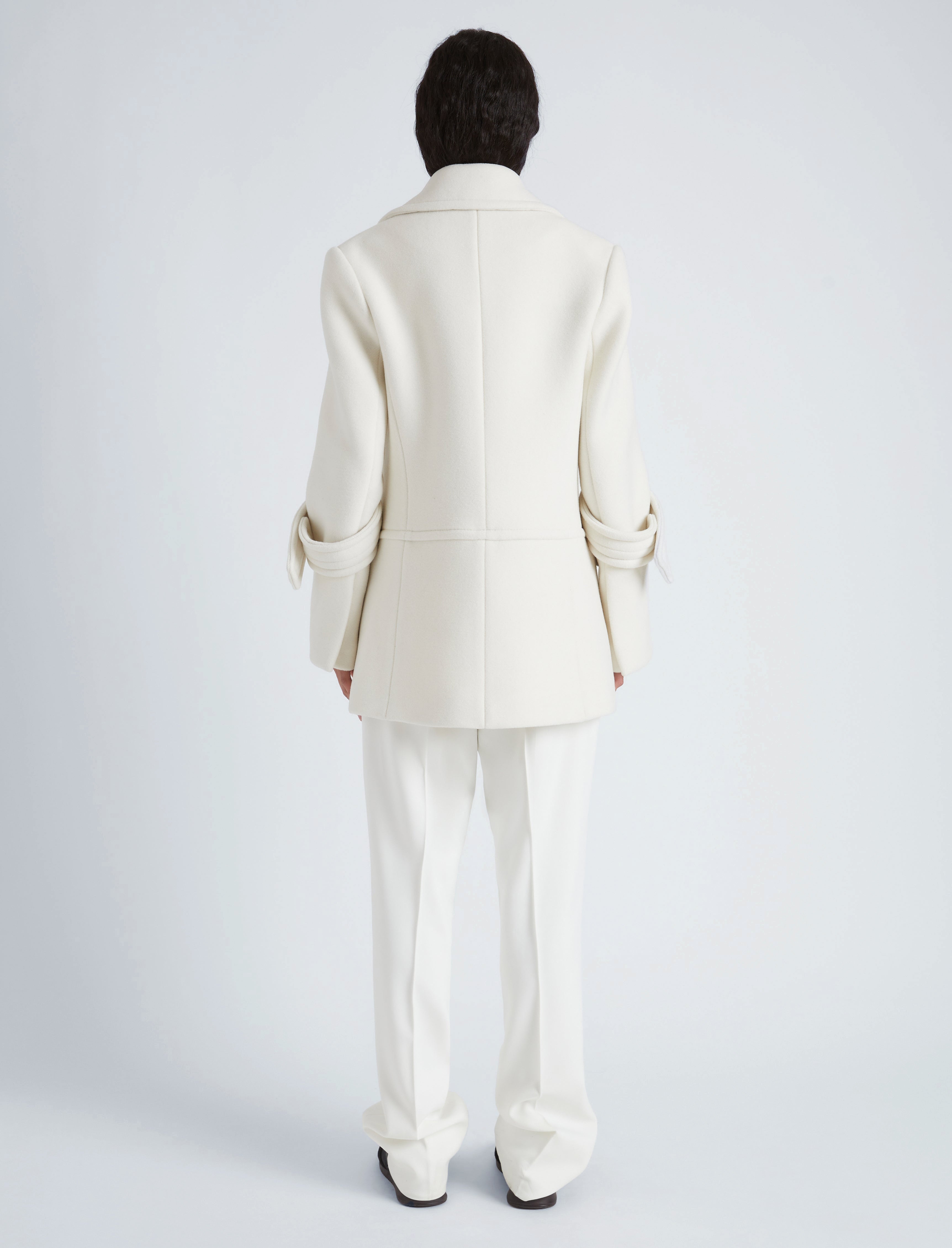 Rowen Coat in Eco Double Face Wool - 5