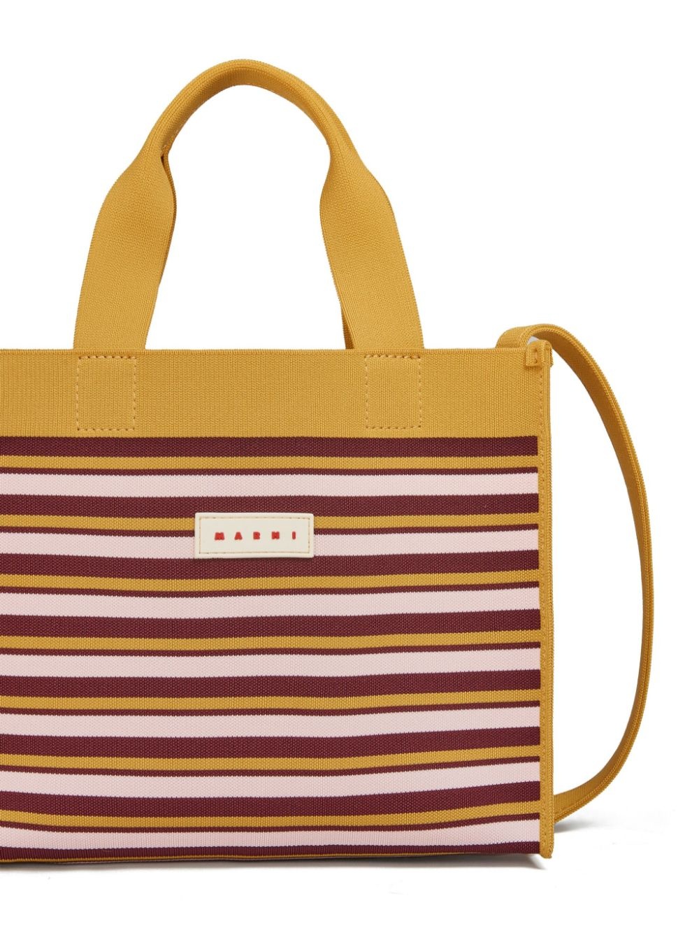small Shopping striped tote bag - 6