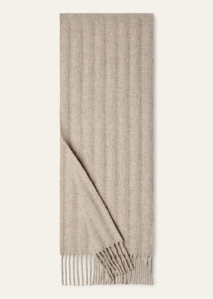 Barré Stripe Scarf - 1