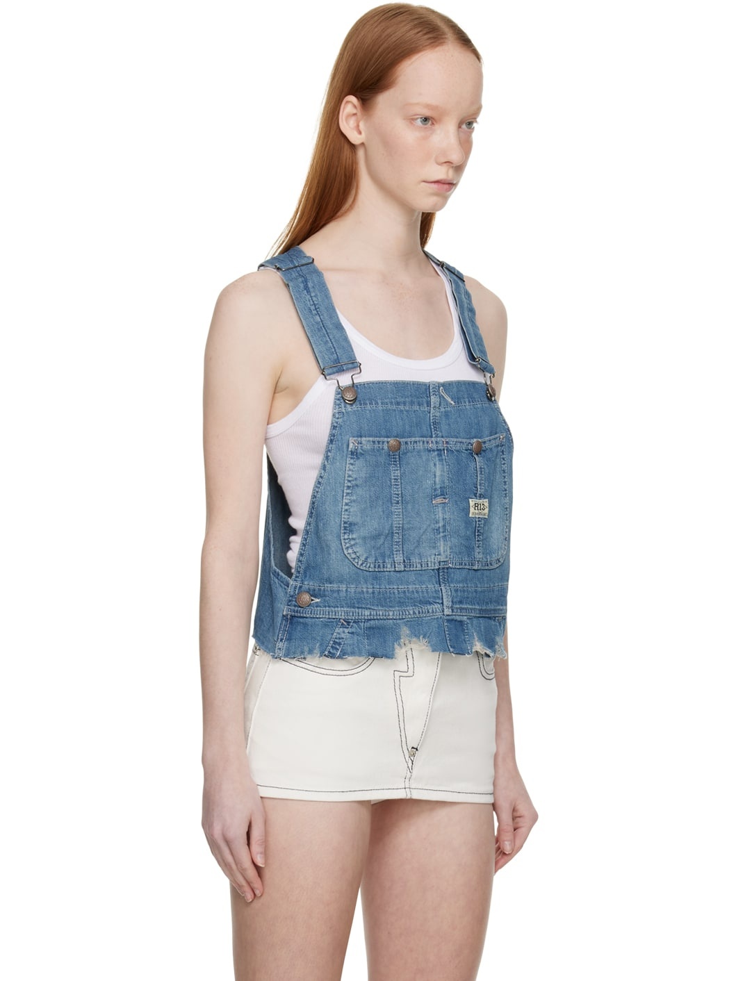 Blue Damon Denim Tank Top - 2