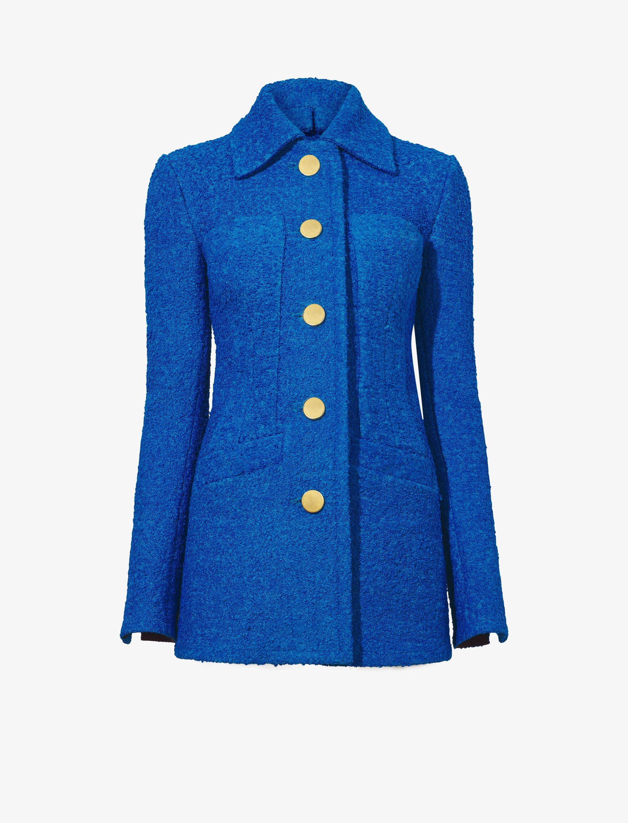 Stretch Boucle Blazer - 1