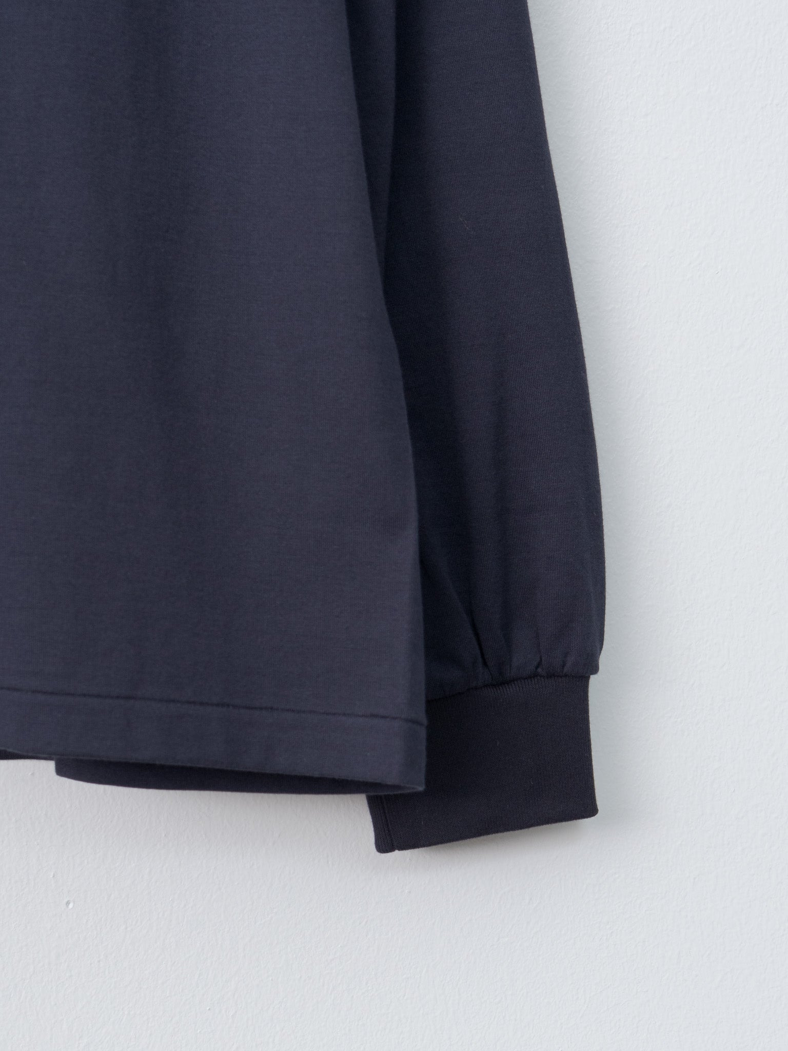 Suvin Supima Tube L/S Tee Light - Navy - 5