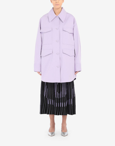 MM6 Maison Margiela Oversized caban coat outlook