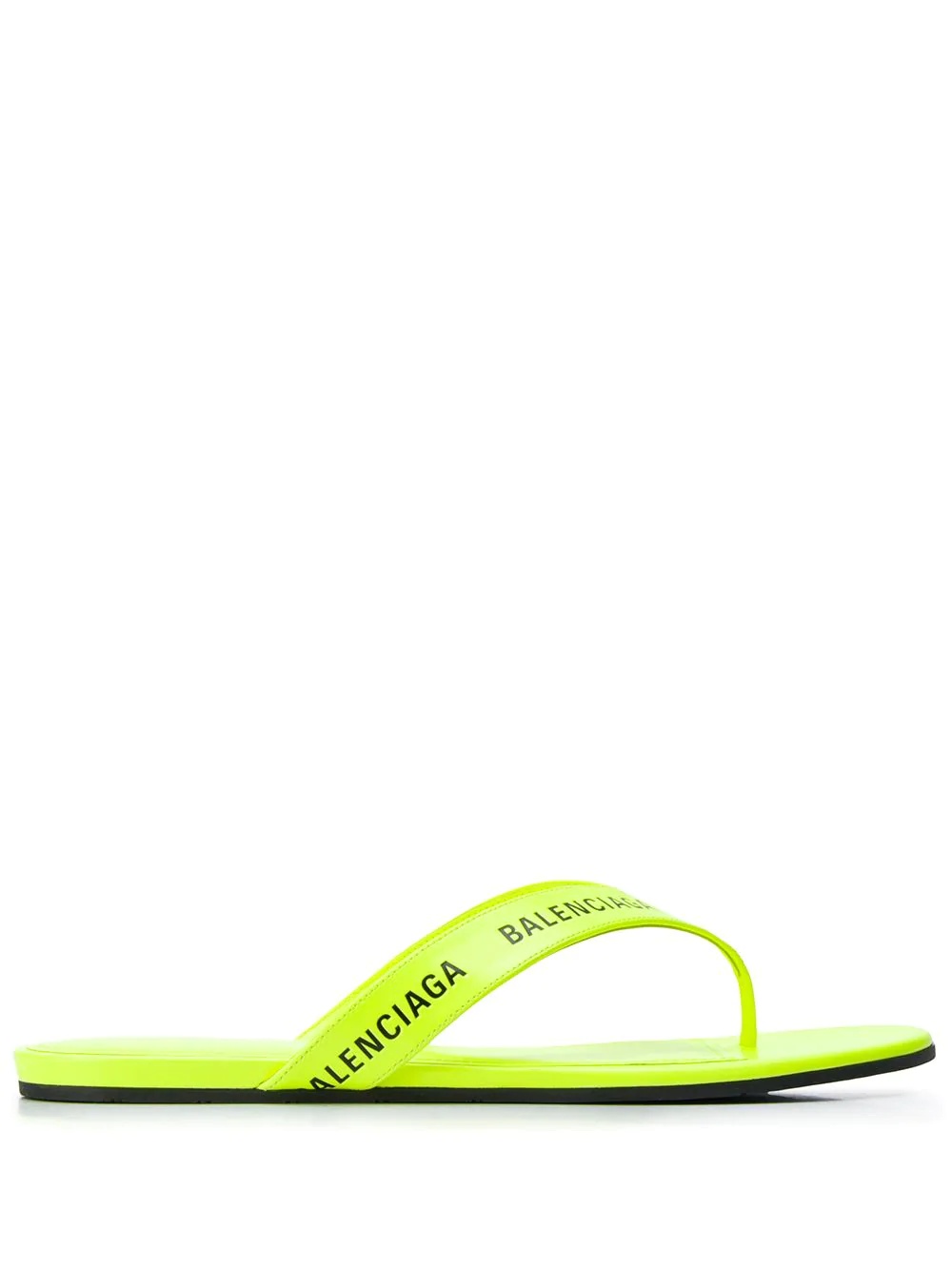 logo-strap flip flops - 1