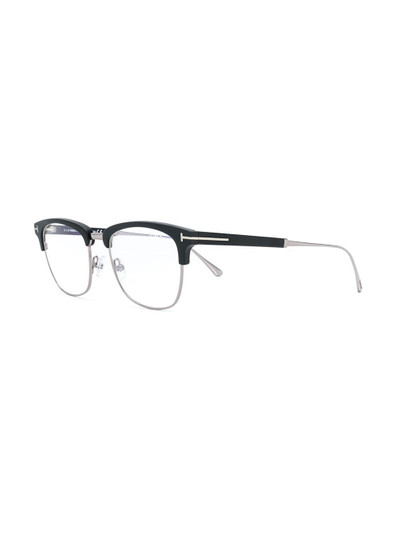 TOM FORD half-rim square-frame glasses outlook