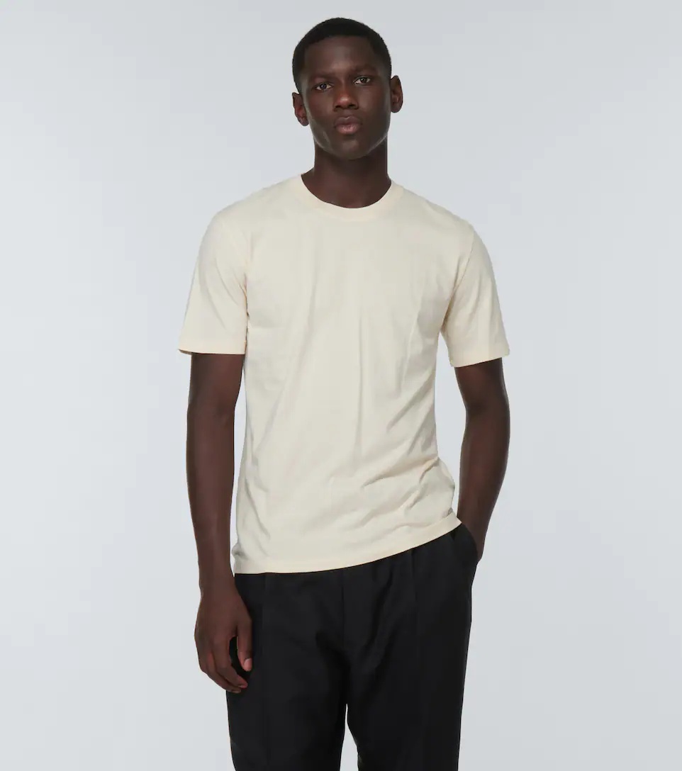 Cotton jersey crewneck T-shirt - 3