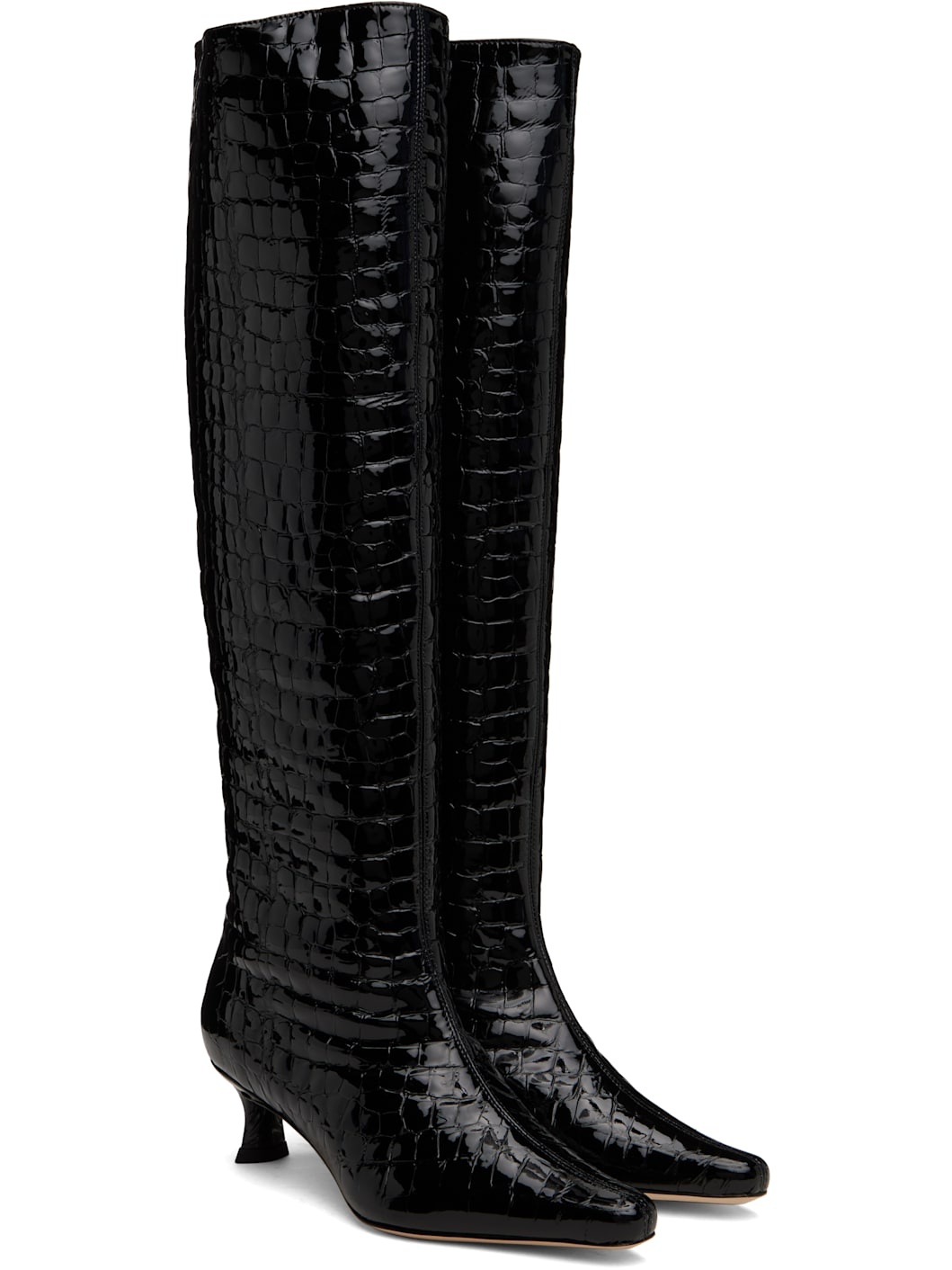 Black Kitten Stevie 42 Tall Boots - 4