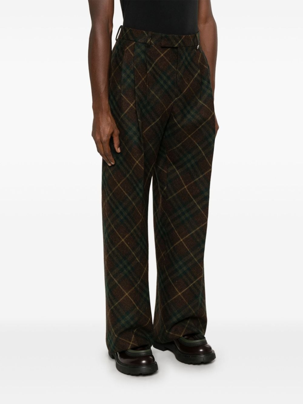 checked trousers - 3