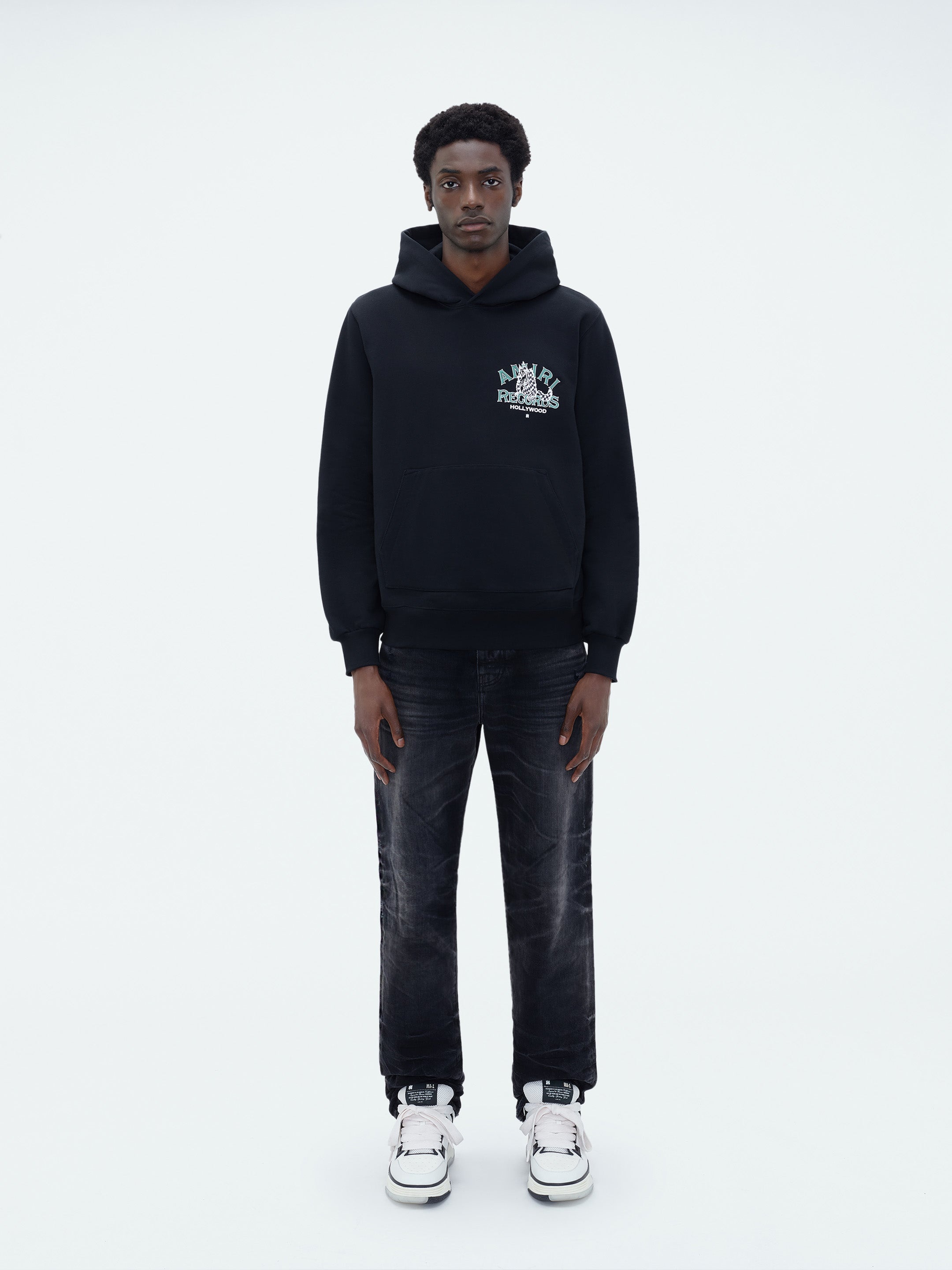 AMIRI RECORDS WOLF HOODIE - 2