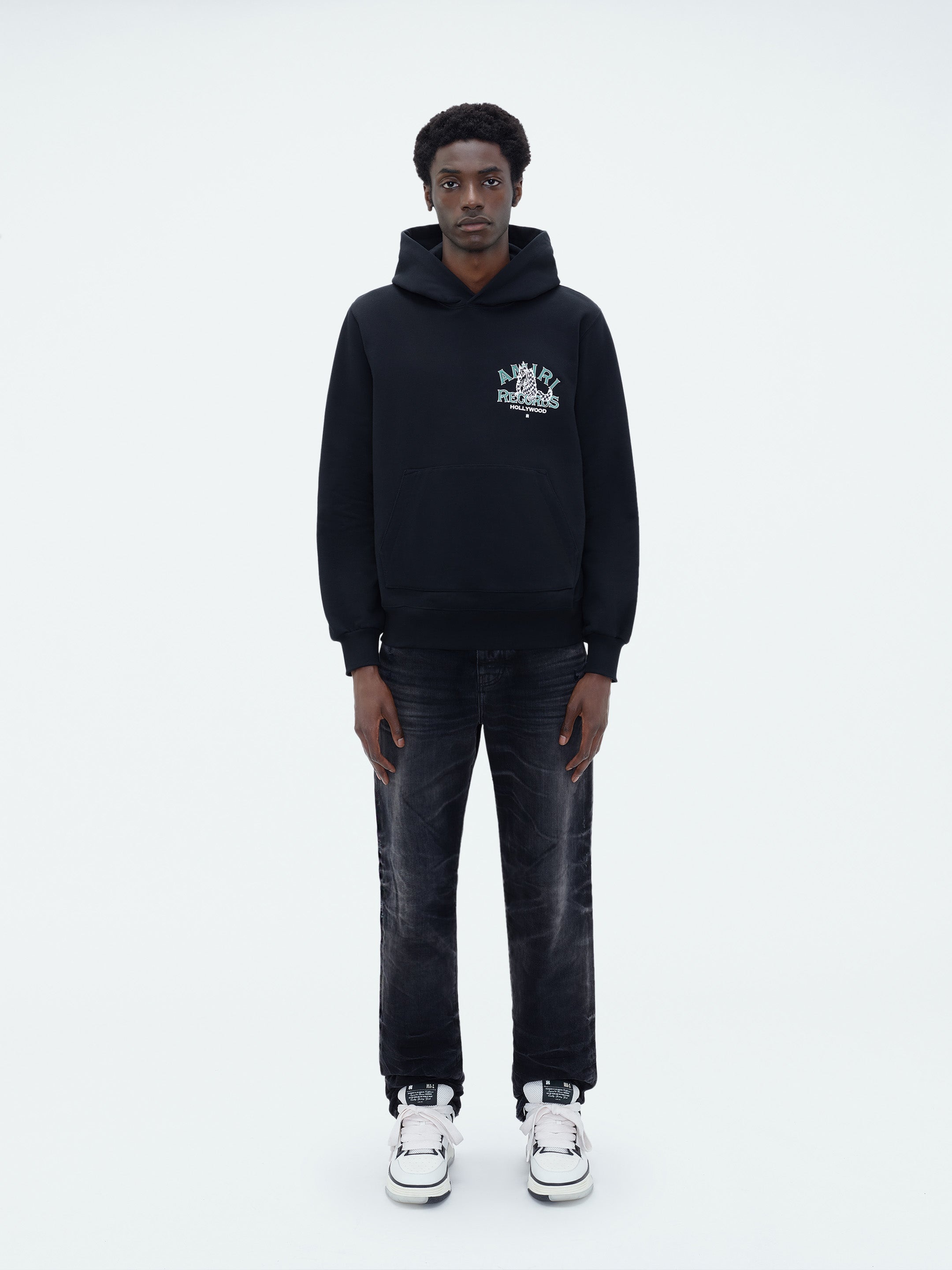 AMIRI RECORDS WOLF HOODIE - 2