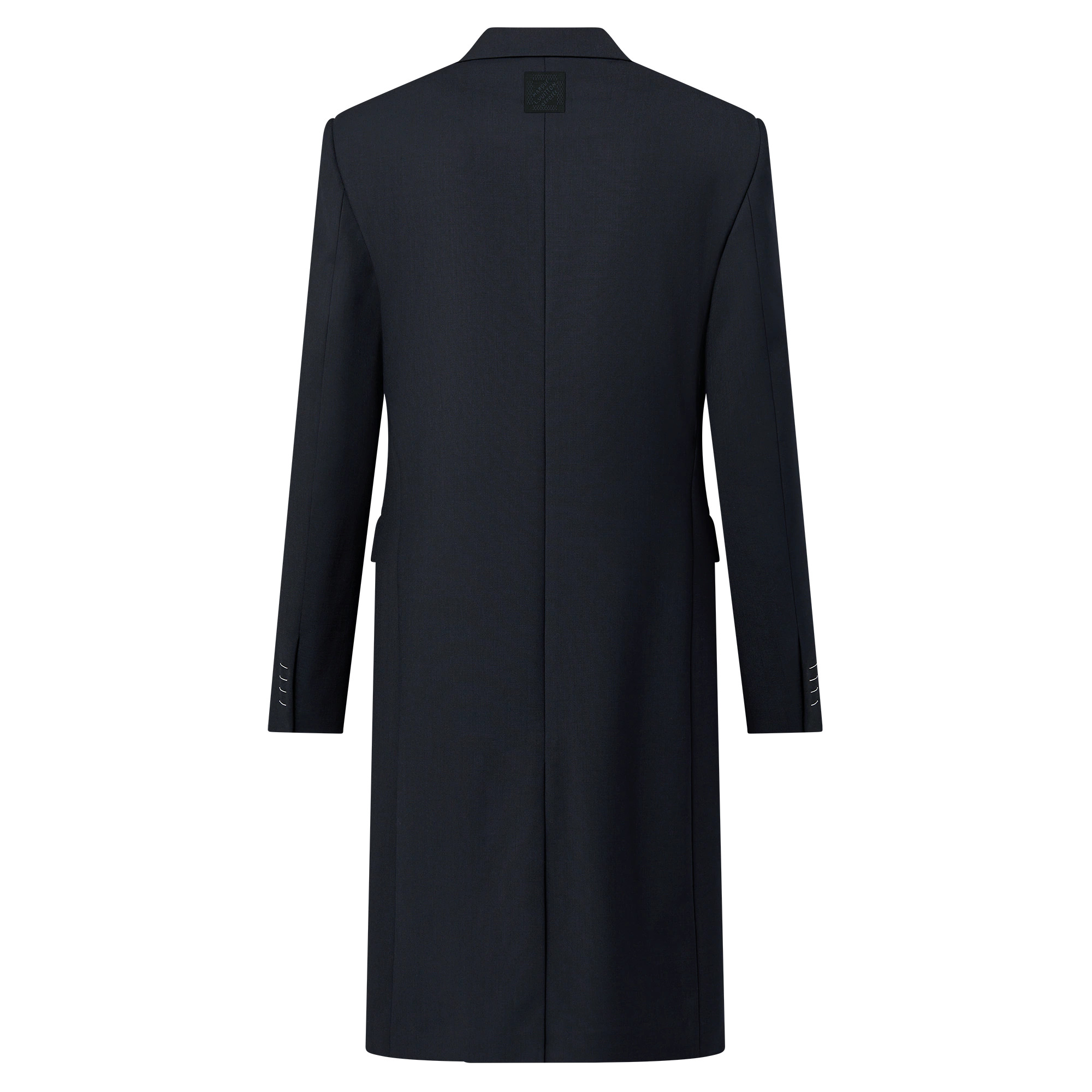 Double-Breasted  Tailored Wool-Blend Coat - 2