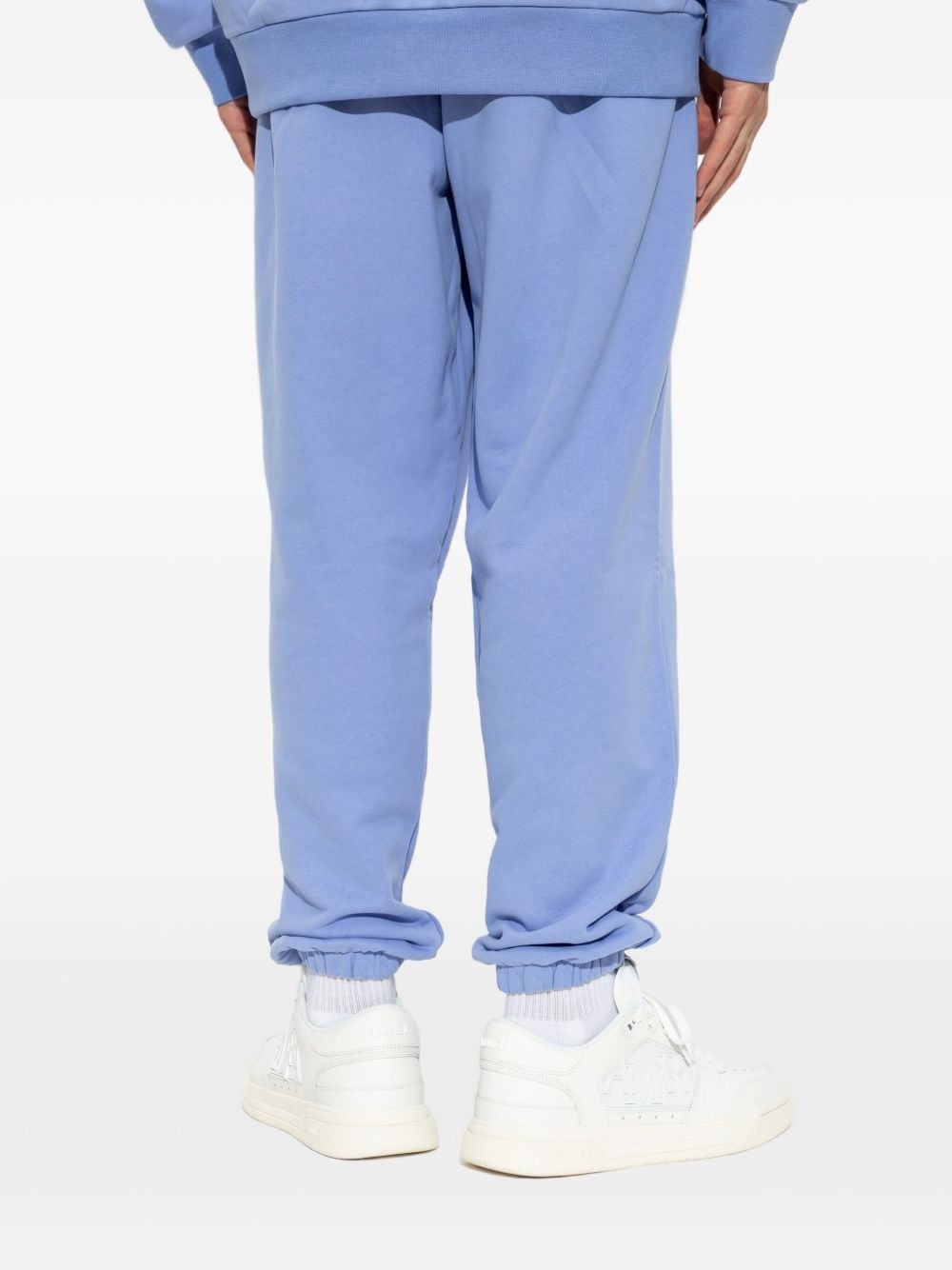 cuffed track pants - 4