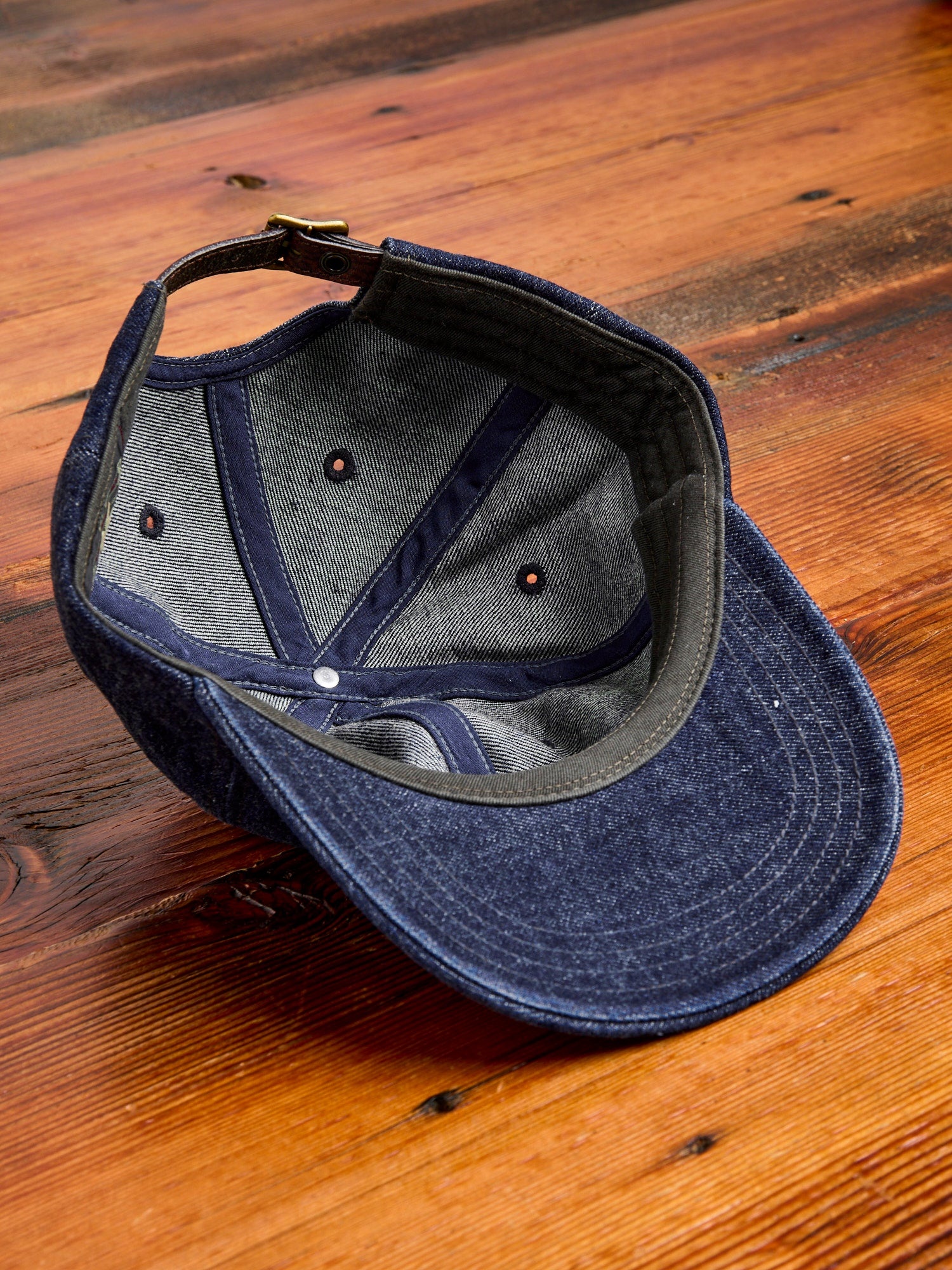 RRL キャップ Ralph Lauren RRL Double RL Indigo Denim Cap Fitted Hat Adult