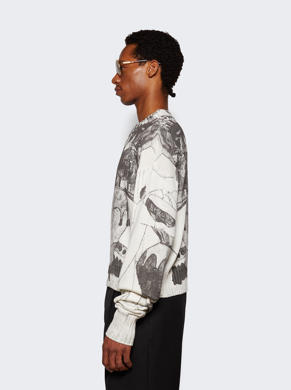 The Ballroom Dance Sweater Black And Ivory - 3